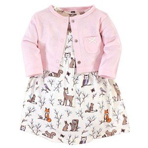 Hudson Baby Girls' Enchanted Forest Dress Set