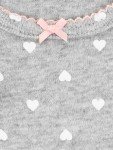 Carter's Baby Girls' 6-Pack Short-Sleeve Bodysuits