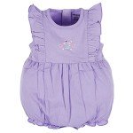 Baby Girls' 3-Pack Rainbow Rompers, 3-6 Months