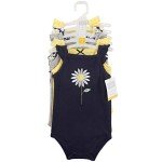 Daisy Cotton Sleeveless Bodysuits for Babies
