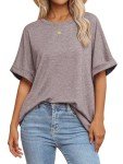 Plus Size Loose Fit Beach T-Shirts for Women