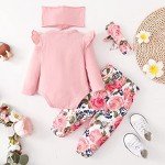 Adorable Baby Girl Outfit Set with Headband