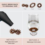 Kitsch Creaseless Spiral Hair Ties - 8pcs