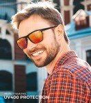 KALIYADI Lightweight Polarized Sunglasses for Men