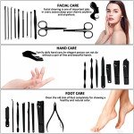 26-Piece Stainless Steel Manicure Set with Travel Case