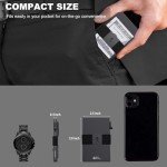 Slim RFID Blocking Card Holder Wallet - Black