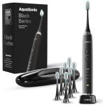 Aquasonic Ultra Whitening Electric Toothbrush Bundle