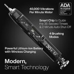 Aquasonic Ultra Whitening Electric Toothbrush Bundle