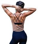 OYANUS Women's Backless Summer Yoga Tank Top