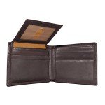 Carhartt Brown Oil Tan Leather Billfold Wallet