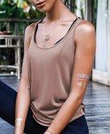 OYANUS Women's Backless Summer Yoga Tank Top