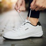 Casual Breathable PU Leather Sneakers for Everyone