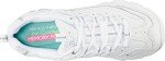 Skechers Women's D'Lites Memory Foam Sneakers - White/Silver