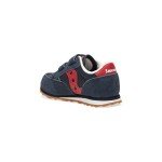 Saucony Baby Jazz Hook & Loop Sneakers - Navy/Red