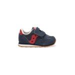 Saucony Baby Jazz Hook & Loop Sneakers - Navy/Red