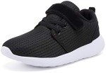 Lightweight Breathable Sneakers for Kids in Black