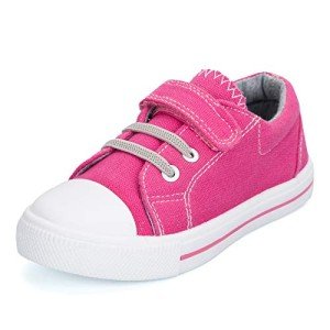 Pink Canvas Sneakers for Toddlers - K KomForme
