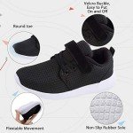 Lightweight Breathable Sneakers for Kids in Black