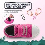 Pink Canvas Sneakers for Toddlers - K KomForme