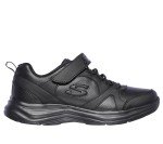 Skechers Girls Black Glimmer Kicks Sneakers