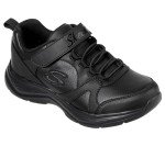 Skechers Girls Black Glimmer Kicks Sneakers
