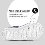 K KomForme Kids Dinosaur Canvas Sneakers, Size 9