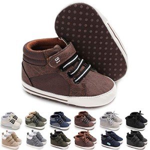 CENCIRILY Baby High Top Sneakers for Toddlers