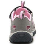 HOBIBEAR Girls Closed-Toe Summer Sport Sandals