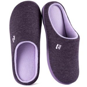RockDove Women's Two-Tone Memory Foam Slippers