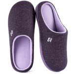 RockDove Women's Two-Tone Memory Foam Slippers