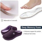 RockDove Women's Two-Tone Memory Foam Slippers