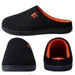 RockDove Men's Two-Tone Memory Foam Slippers