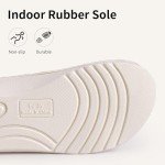 Beige Adjustable Arch Support Slippers for Women