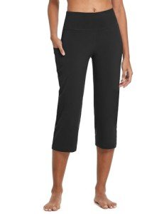 Baleaf High Waist Women’s Yoga Capri Pants