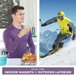 Rocky Men's Thermal Underwear Set for Cold Weather