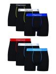 Hanes Men's Moisture-Wicking Boxer Briefs 6-Pack