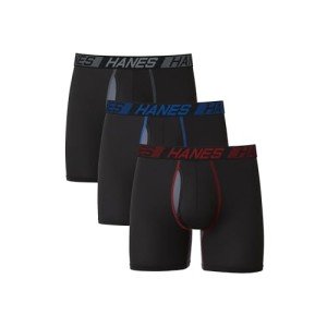 Hanes Men's X-Temp Moisture-Wicking Boxer Briefs