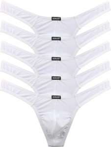 IKINGSKY Men's Low Rise Thong Underwear - 5 Pack