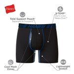Hanes Men's X-Temp Moisture-Wicking Boxer Briefs
