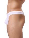 IKINGSKY Men's Low Rise Thong Underwear - 5 Pack