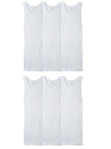 Fruit of the Loom Men’s Moisture-Wicking Sleeveless A-Shirts