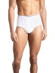 Fruit of the Loom Men's Tag-Free Cotton Briefs - White