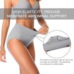 High Waisted Cotton Briefs for Women - Multipack