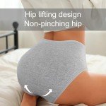 High Waisted Cotton Briefs for Women - Multipack
