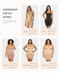 FeelinGirl Seamless High Waist Bodysuit Shapewear