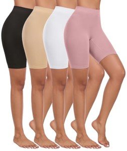 Okimay Women’s 4-Pack Seamless Slip Shorts