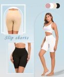 Okimay Women’s 4-Pack Seamless Slip Shorts