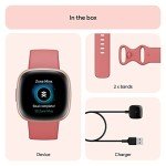 Fitbit Versa 4 Fitness Smartwatch - Pink Sand