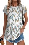 XIEERDUO Women's Summer Business Casual Blouse