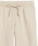 Linen Blend Wide Leg Pant for Women